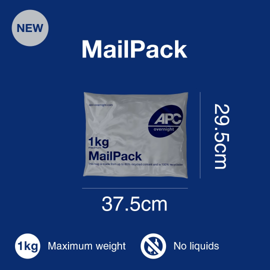 New APC Environmentally Friendly Bags - MailPack